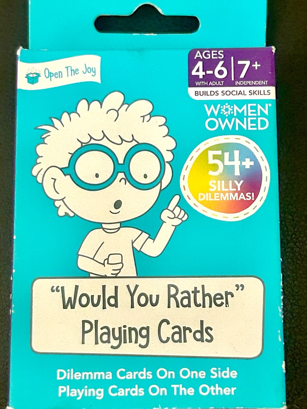 "Would You Rather" Playing Cards